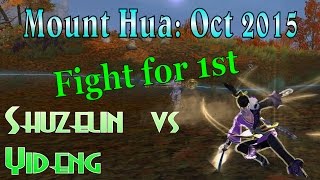 Mount Hua October. 2015, Blue Dragon Shuzelin Vs Yideng