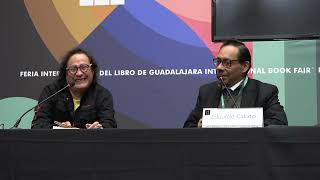 Presentación del libro "El lado B de las emociones" de Eduardo Calixto en la FIL Guadalajara 2023