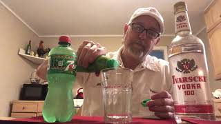 Vodka & 7-up (simple drink)#1489 The Beer Review Guy Vodka 7