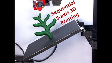 Sequential 5-axis 3D printing