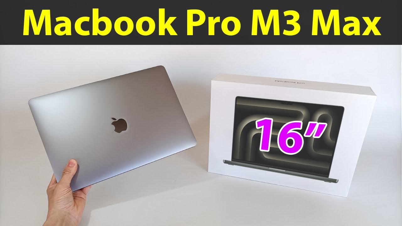 Apple Macbook Pro 16-inch M3 Max – CPU 16-core, GPU 40-core, 128GB