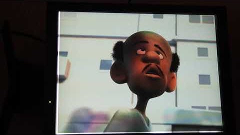 Rainbow - using a duraclear bayer filter over a B&W monitor