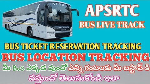 How To Track Your RTC Bus  APSRTC Live Track  Find Buses in A Required Route in Telugu