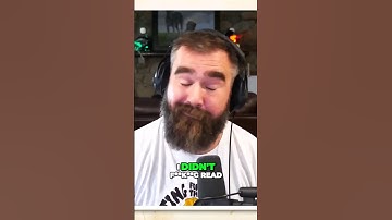 Travis Kelce Tells Jason Kelce talk about not reading books and not giving a F. #traviskelce #nfl