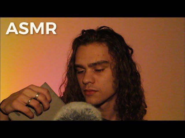ASMR Whispering & Finger Tracing
