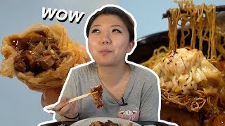 Singapore MICHELIN STREET FOOD - Trying CHEAP HAWKER FOOD in Chinatown! screenshot 4