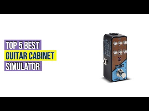 Top #5 Best Guitar Cabinet Simulator - Available On Market