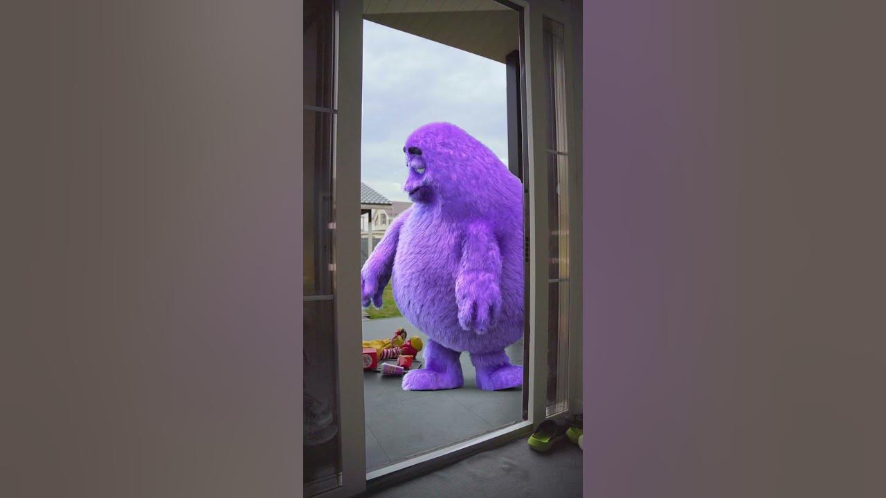 Grimace shake vs Burger King and KFС! If Fast Food were people! #funny #trending #grimaceshake