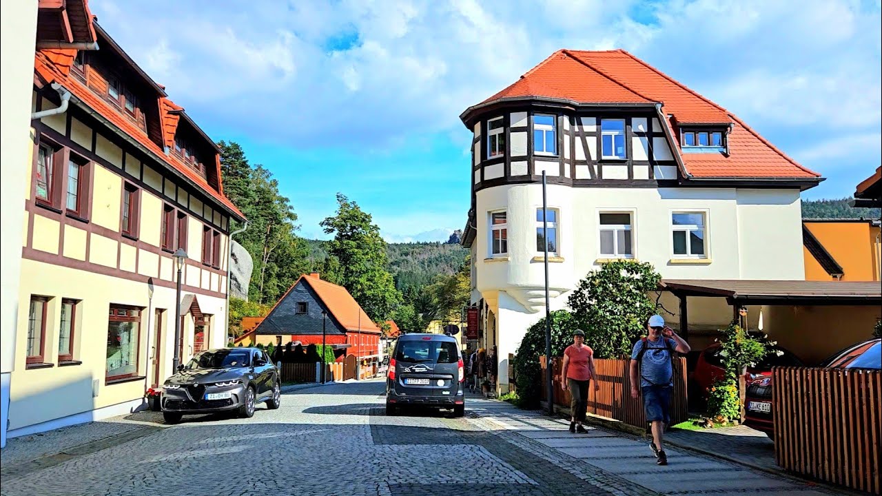 4k Driving in Germany 🇩🇪 ( Oybin ) One Of The Most Beautiful Village in Germany | 4k60fps