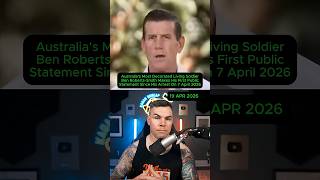 Australia's Most Decorated Living Soldier, Makes His First Public Statement Since His Arrest