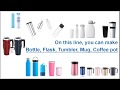 How to make stainless steel thermos flask vacuum bottle ?