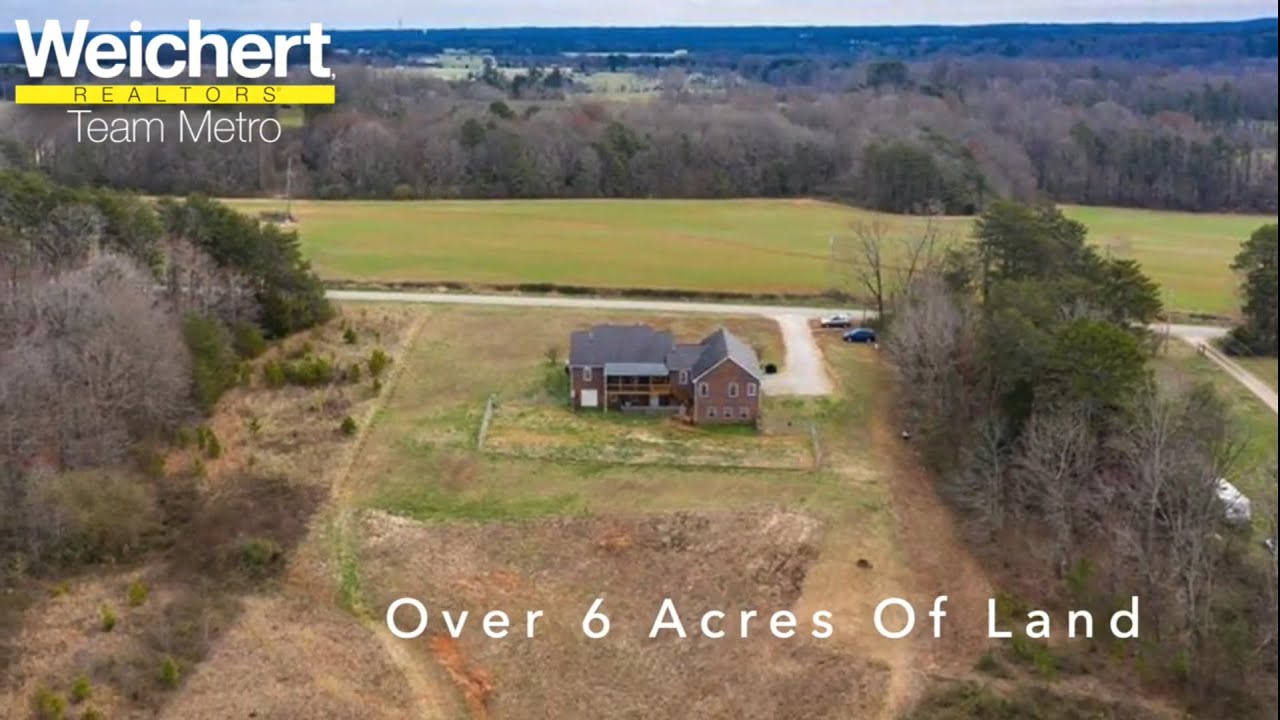 Home for sale with acreage! 1041 Alf Hoover Road, Vale NC YouTube
