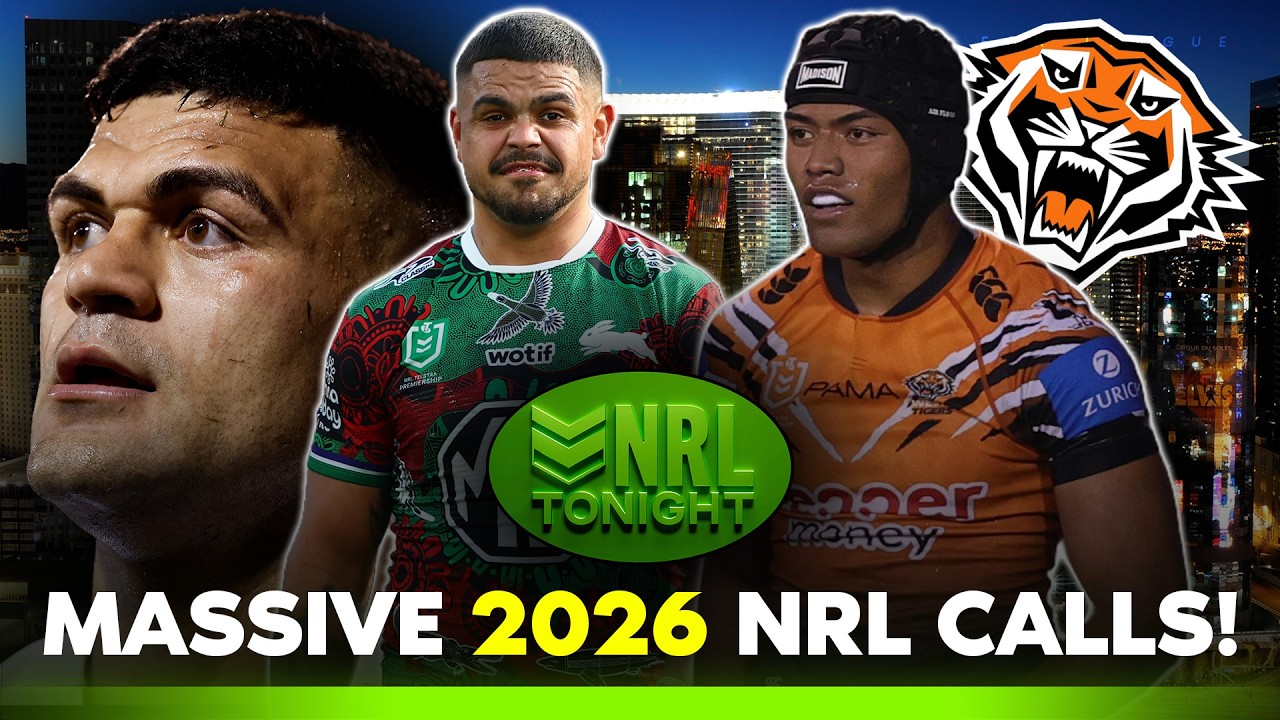 Vegas takeover! 🎰 18yo Makasini SHINES for Tigers + Can Rabbitohs make top 4 push? 🐰| NRL Tonight
