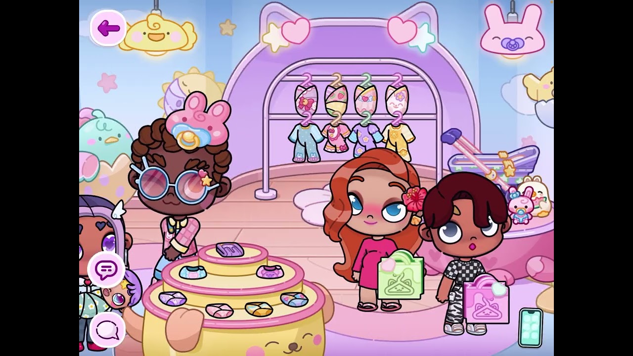 Ils découvrent le genre du bébé - Avatar world