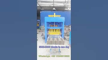 Osino QT4-18 automatic hydraulic cement concrete hollow block making machine cost in china