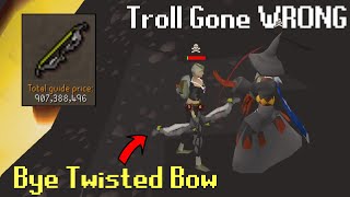 NOOB TROLLING LOSES TWISTED BOW - OSRS BEST HIGHLIGHTS - FUNNY, EPIC \& WTF MOMENTS #64