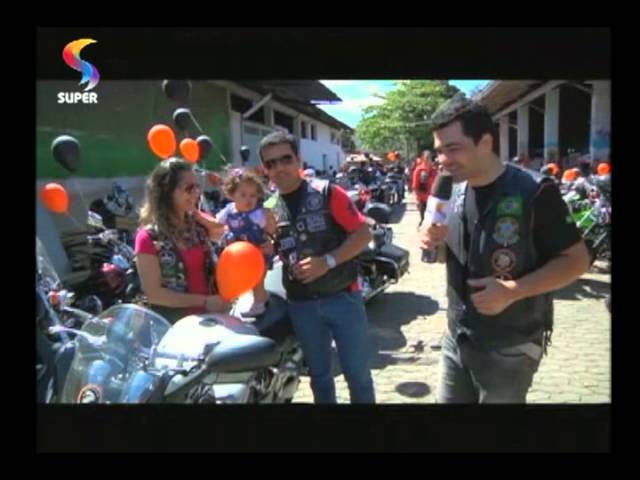 Moto Clube Águias de Cristo realizam ação na fronteira da paz