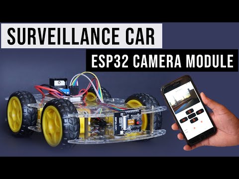 Surveillance RoboCar based on ESP32 CAM Module – QuartzComponents