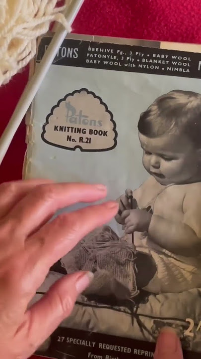 What knitting patterns for #babies were popular in the 1960s? #vintage #knitting #knittingpattern