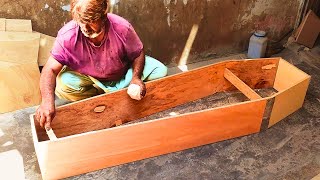 How to Build a Wooden Coffin | Halloween Coffin | How to Make a Wooden Casket | Under Making