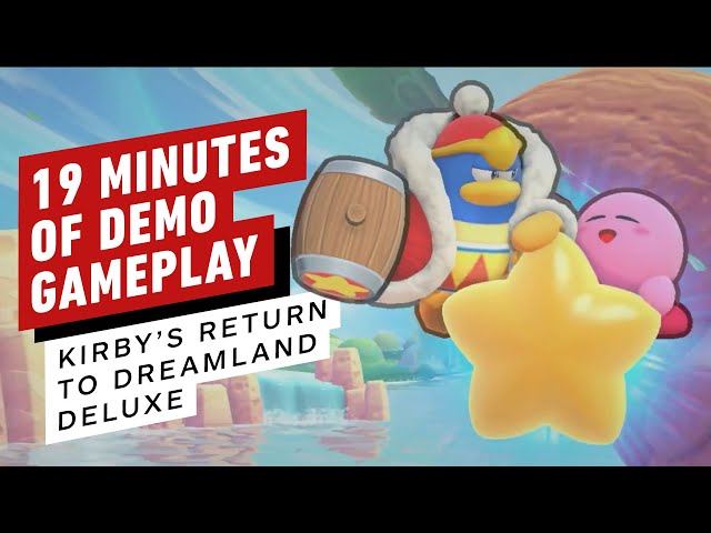 Kirby's Return to Dream Land Deluxe demo now available - Gematsu