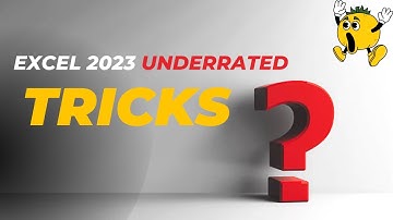 2023 Excel Tricks You need to Know #exceltips