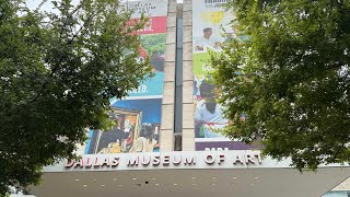 Dallas Museum of Art || Klyde Warren Park || Walking Tour