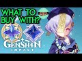 What to Buy with Masterless Star Glitter and Star Light? Genshin Impact Shop Questions