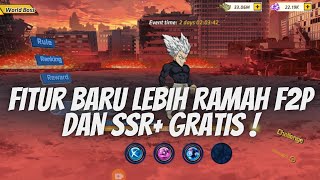 UPDATE LEBIH RAMAH F2P DAN SSR+ GRATIS - OPM ONE HIT ONE KILL screenshot 3