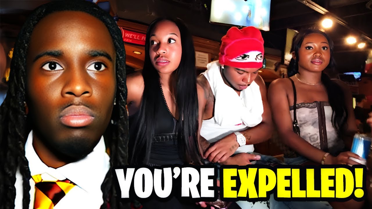 KAI CENAT EXPELLED ME FROM STREAMER UNIVERSITY FOR SNEAKING OUT!