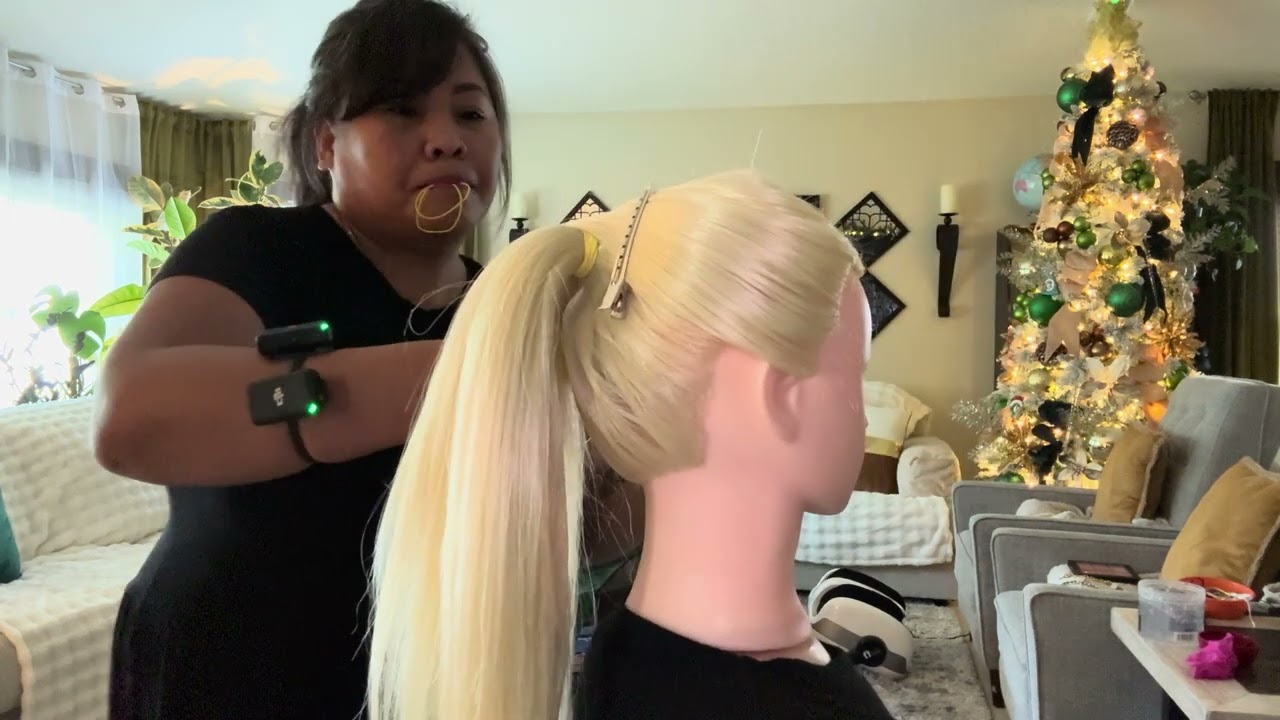 ASMR Tingly Unfinished Hair Style 😱 Hair Play - Hair Brushing 🤯