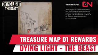 Dying Light The Beast - D1 Treasure Map Location & Rewards