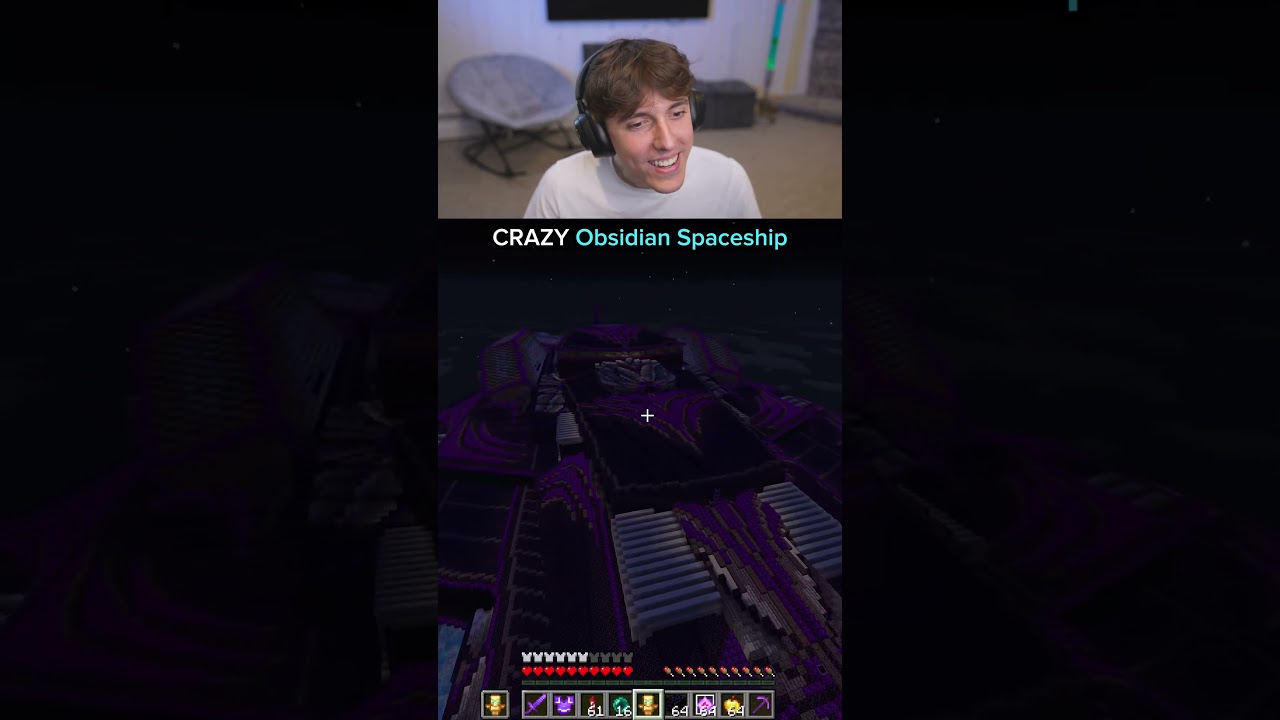 CRAZY Obsidian  Spaceship...