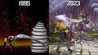 Sindel "Hair Whip" Evolution - Mortal Kombat 3-12 (1995-2023) 4K