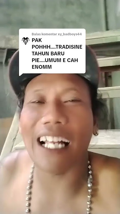 TRUNO LELE VIRAL LUCU TRADISI TAHUN BARU🤣