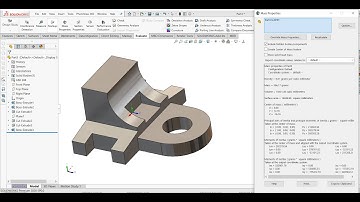 Hướng dẫn Solidworks || Bài 5-Sử dụng lệnh mass properties để đo vật thể gán vật liệu