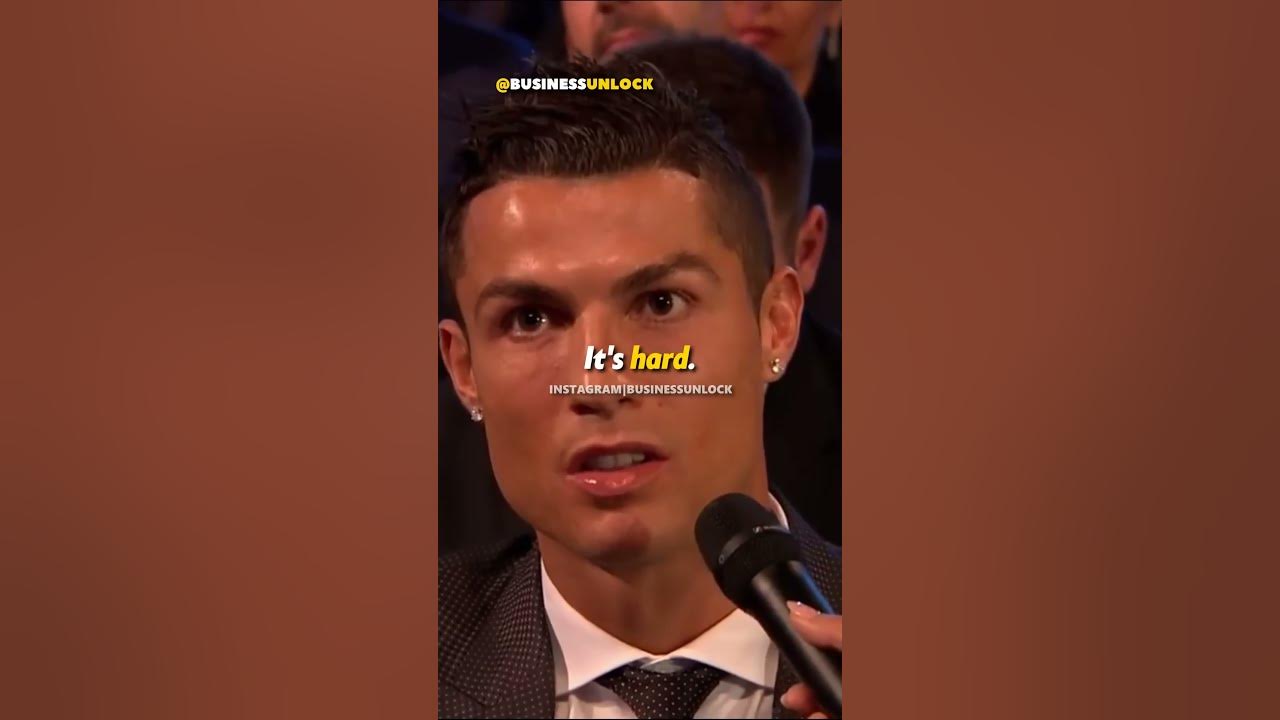 Ronaldo's Biggest Key To SUCCESS