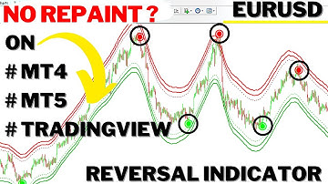 REVERSAL indicator on MT4 | MT5 | TRADINGVIEW  (100% NO REPAINT SIGNALS) EURUSD