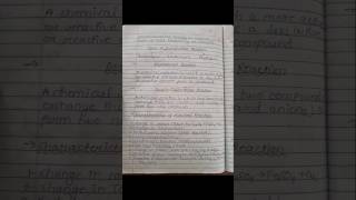Class 10th Chapter -1 Ncert Handwritten Notes with best Handwriting#education #class10 #science