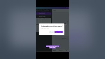 Easily merge multiple Canva files into one design.