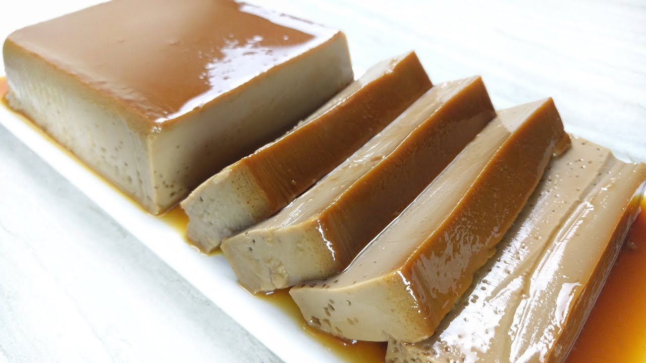 Caramel Milk Tea Custard Pudding Without Oven Custard Recipe