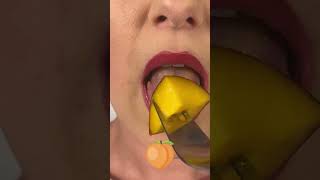 ASMR Peach Eating Sounds 🍑 Extreme Close-Up | Pure Relaxation & Tingles