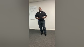 How to handle conflicts with supervisors (Ed Green - Event Security training)