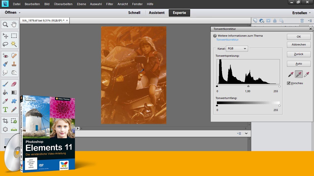 Photoshop Elements 11 Aus Alten Fotoabzugen Brillante Bilder Zaubern Youtube