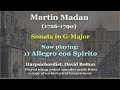 Martin madan 17261790 sonata for the harpsichord or pianoforte