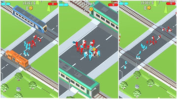 CROSS FIGHT - NEW GAME FIRST 10 LEVELS GAMEPLAY ( ANDROID & IOS ) WALKTHROUGH PART 1