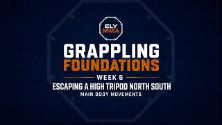 Grappling foundations week 6- Escaping a high tripod North South