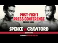 Errol Spence Jr vs. Terence Crawford: Post-Fight Press Conferece | SHOWTIME PPV