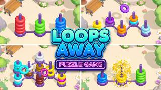 Loops Away: Ring Sort Puzzle Game Gameplay Android