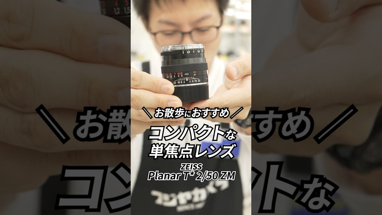 ZEISS Planar T* 2/50 ZM 散歩におすすめ！コンパクトな単焦点レンズ